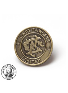 Винтидж месингова значка, Captain Fawcett 
